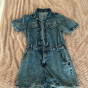 Denim Jumpsuit